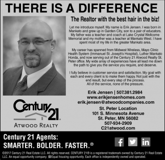 There Is A Difference Century 21 Atwood Realty Inc St Peter